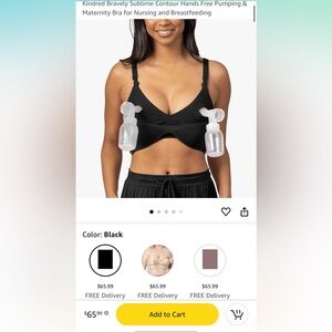 Kindred Bravely Sublime Contour Hands Free Pumping & Maternity Bra